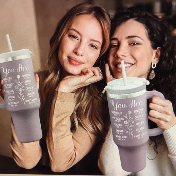 New in Box 40 oz Travel Tumbler Mug Gift for Women - Picture 6 of 7